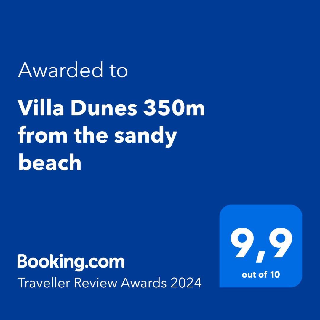 Villa Dunes 350M From The Sandy Beach Kalogria  Luaran gambar